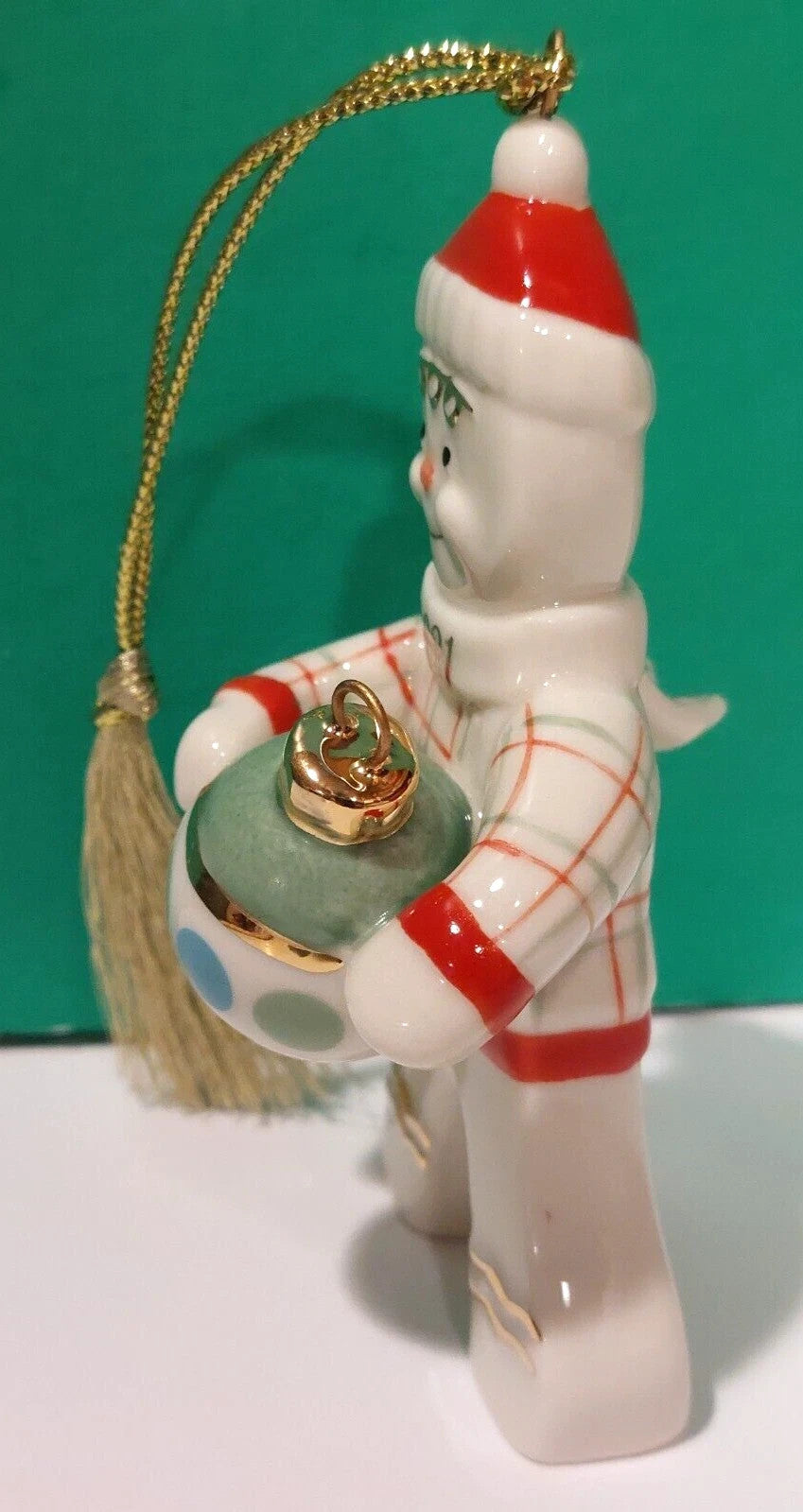 Lenox 2021 Gingerbread Man Ornament Figurine Annual Trimming Tree Christmas NEW5