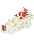 Lenox Mistletoe Park Santa Driving Fire Truck Figurine Treasures Christmas NEW0