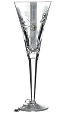 Waterford Crystal 2020 Snowflake Wishes Love Flute 10th Ed #1055481 NEW IN BOX14