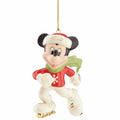 Lenox Disney 2015 Mickey Skating Figurine Ornament Annual Off To The Rink NEW0
