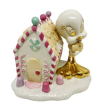 Lenox Tweety Bird Gingerbread House Figurine Christmas Looney Tunes 5.25" H NEW1