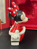 Lenox Disney 2024 Minnie Mouse Figurine Ornament Sitting On Gift NEW5