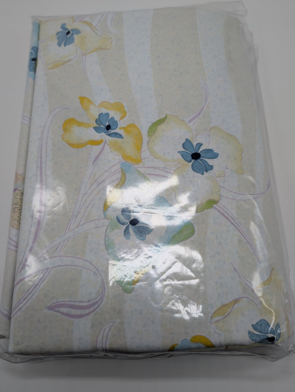 Yves Delorme Ondee King Duvet Multi Floral Print Cotton Percale Reversible NEW4