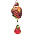 Reed & Barton Partridge In A Pear Tree Glass Ornament 12 Days Of Christmas NEW 0