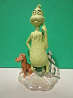 Lenox Grinch Figurine Dr. Seuss A Wonderful Awful Idea Max Dog Christmas Who NEW10