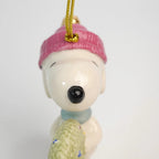 Lenox Peanuts Snoopy's Christmas Wreath Ornament Figurine Woodstock Beagle NEW5