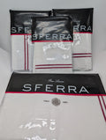 Sferra Grande Hotel King Duvet Set 4PC  Berry Egyptian Cotton Percale Italy NEW0