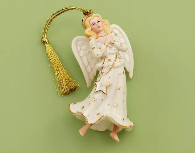 Lenox 2024 Heavenly Angel Figurine Ornament Arms Crossed Annual Christmas NEW1