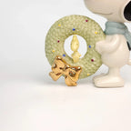 Lenox Peanuts Snoopy's Christmas Wreath Ornament Figurine Woodstock Beagle NEW9