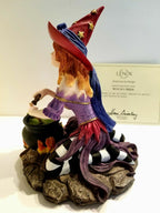 Lenox Halloween Witch's Brew Figurine Potion In Cauldron Bewitching Beauties NEW1