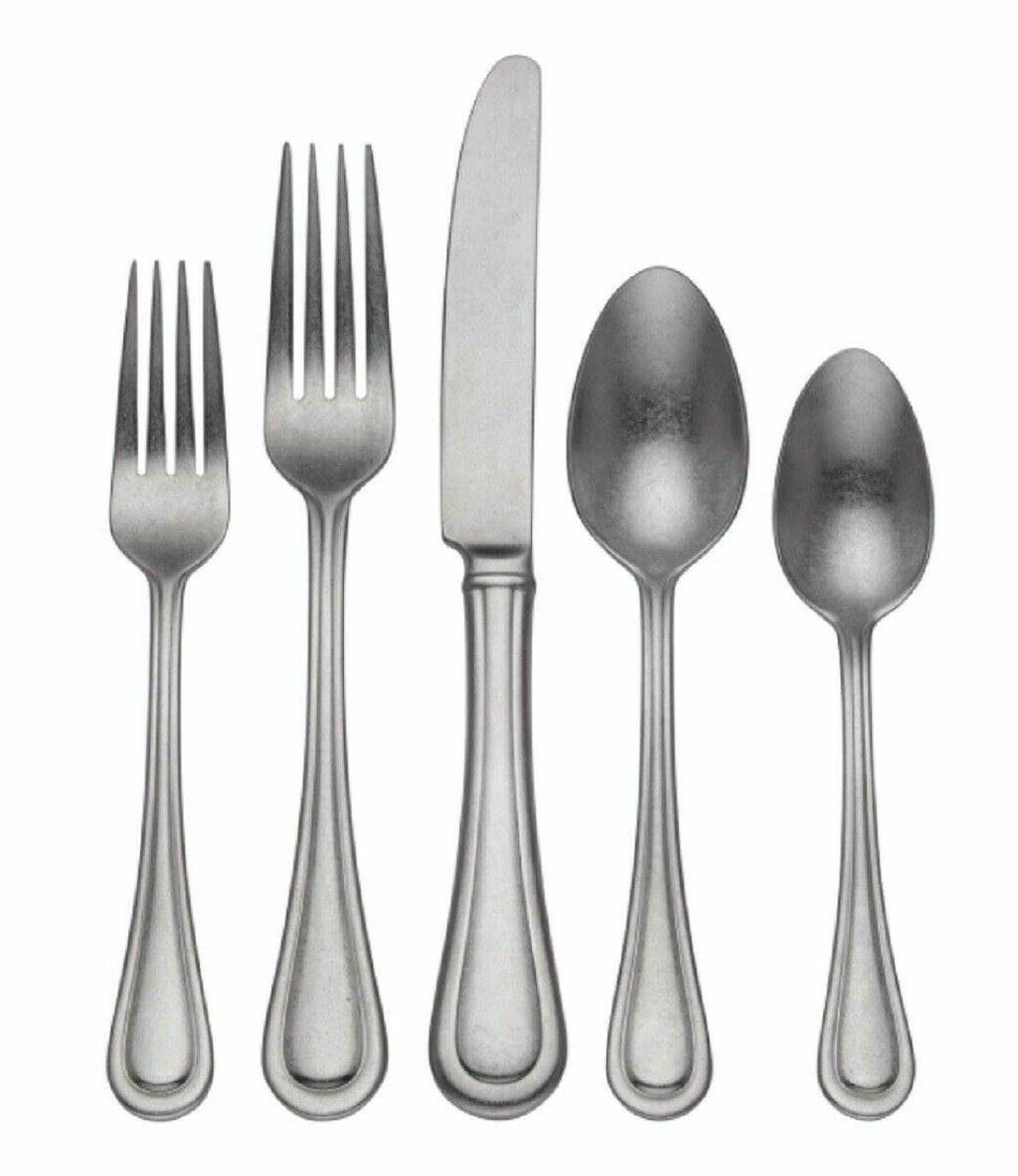 Lenox Shelby 50 Piece Flatware Set Service for 8 Stainless 18/10 Continental NEW1
