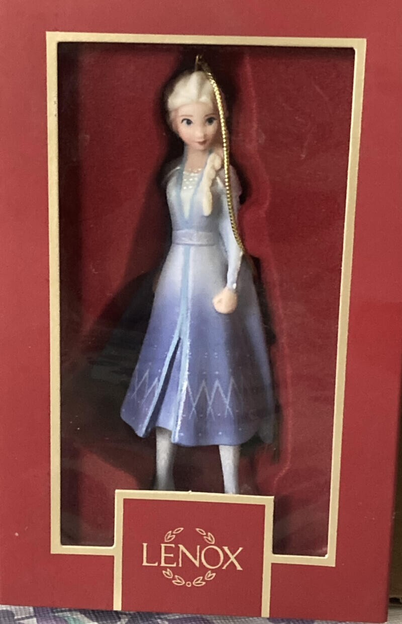 Lenox Disney Frozen Snow Queen Elsa Adventure Figurine Ornament Christmas NEW4