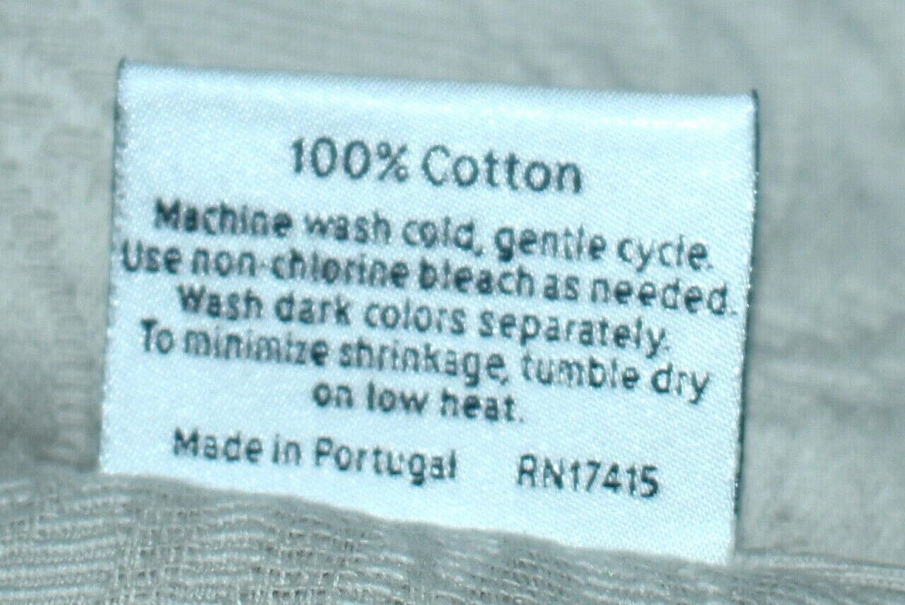 Sferra Hannah White Euro Continental Sham Scroll 100% Cotton Matelasse NEW3