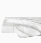 Sferra Giza 45 Natura White Queen Flat Sheet Egyptian Cotton Sateen Jacquard NEW1