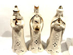 Lenox Divine Light Three Kings Figurines Lighted Nativity Pierced 3 Wise Men NEW10