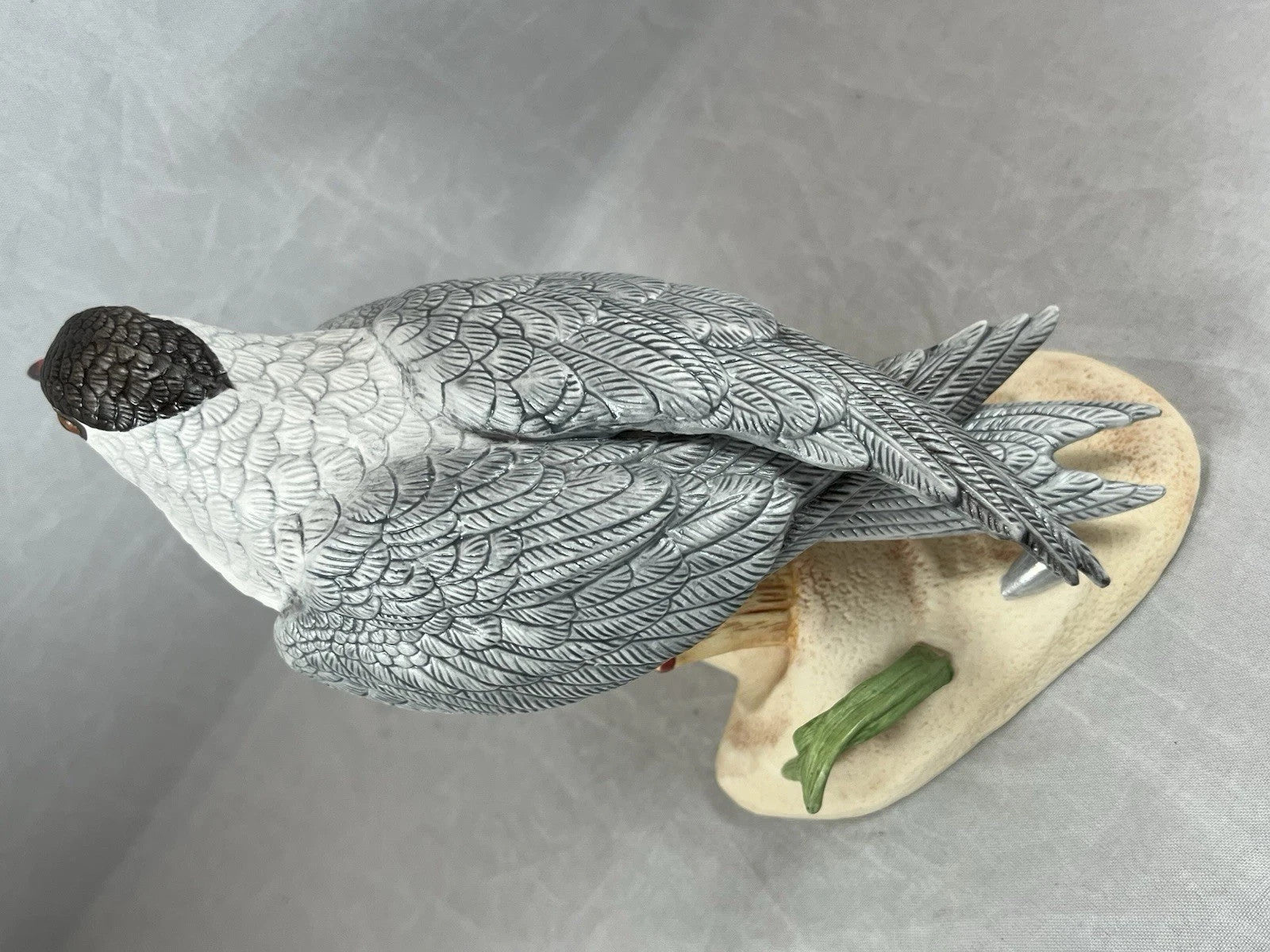 Lenox Common Tern Sea Bird Figurine Perched On Drift Wood Beach Red Beak COA NEW4