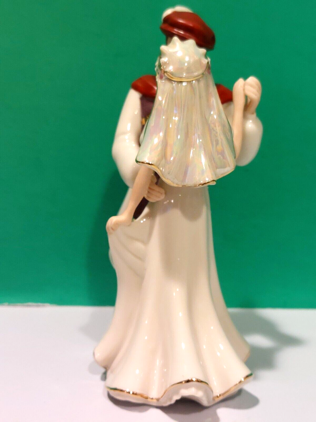 Lenox Disney Snow White & Prince Figurine Wedding Cake Topper Dancing COA NEW7