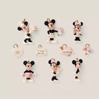 Lenox Disney Mickey Minnie Mouse Mini Tree Ornaments Set 10 Romantic Moments NEW2