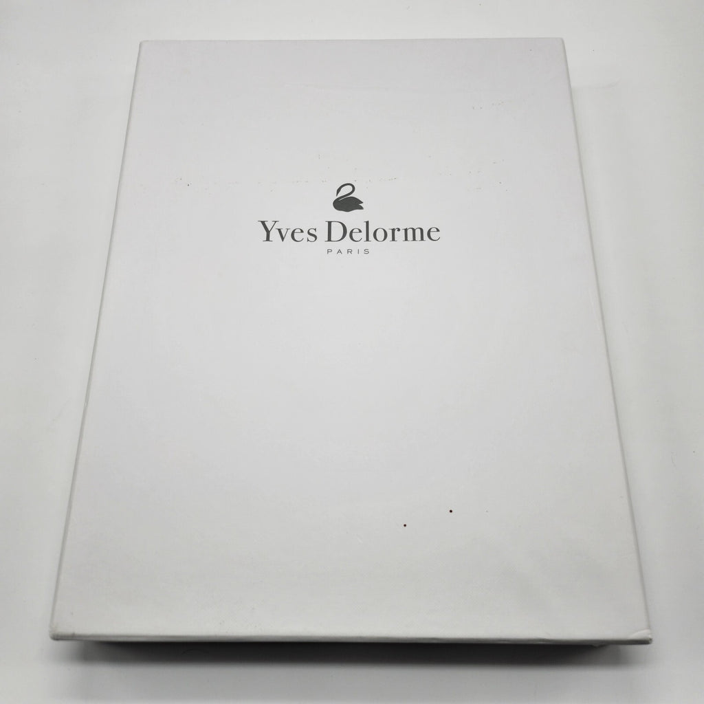 Yves Delorme Visible Beige Throw Blanket Baby Alpaca Border 51"x67" Gift BOX NEW6