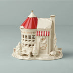 Lenox Mistletoe Park Lighted Book Store Figurine Village Treasures Christmas NEW9