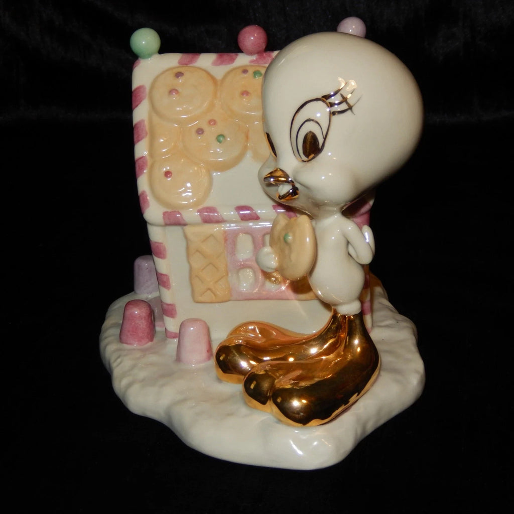 Lenox Tweety Bird Gingerbread House Figurine Christmas Looney Tunes 5.25" H NEW9