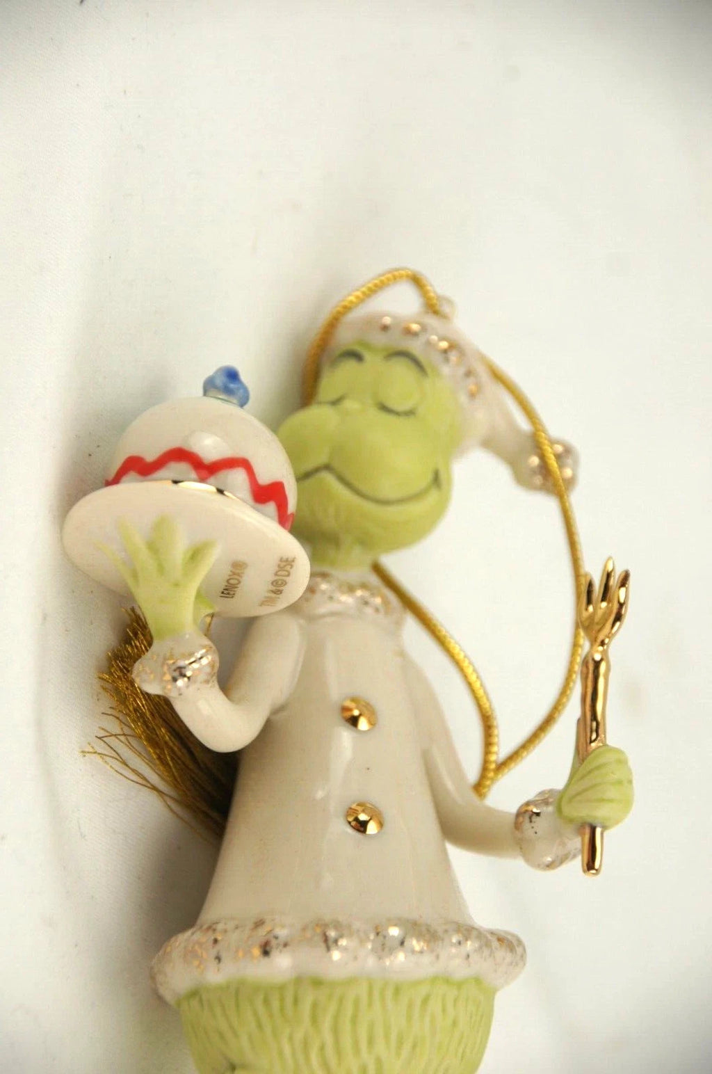 Lenox Grinch Serves The Feast Figurine Ornament Dr Seuss Who Stole Christmas NEW3
