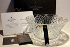 Waterford Crystal Irish Stone Circle Bowl 10" Rosettes Curtis Ireland NEW IN BOX10