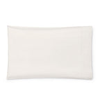 Sferra Isabella Ivory King Pillowcases Solid 100% Cotton Percale 500TC Italy NEW0