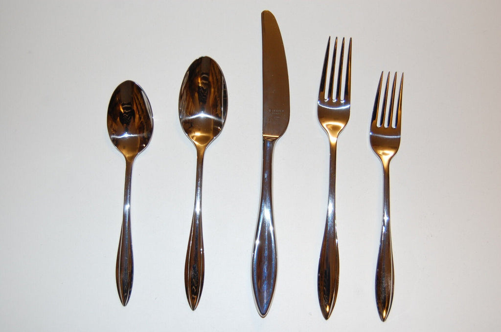 Lenox Marietta 54PC Flatware Set Service for 8 + Hostess Set Stainless 18/10 NEW6