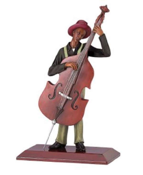 Lenox John Holyfield The Bassist Jazz Figurine Select Edition Ebony Visions NEW10