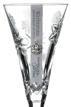 Waterford Crystal 2020 Snowflake Wishes Love Flute 10th Ed #1055481 NEW IN BOX13
