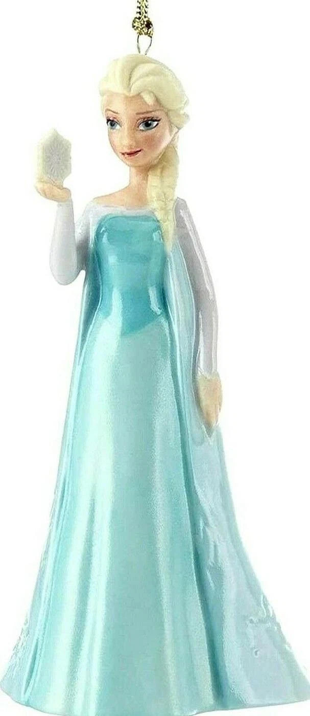 Lenox Disney Frozen Snow Queen Elsa Figurine Ornament Snowflake Christmas NEW0