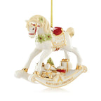 Lenox 2024 Rocking Horse Ornament Baby's 1st Christmas First Gift Vintage NEW7