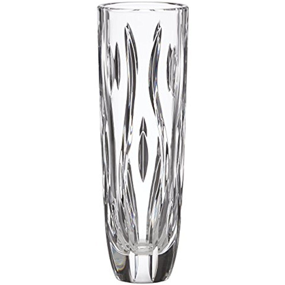 Lenox Irish Spring Crystal Darcy Bud Vase Flower Hand Cut 8.5" Ireland Gift NEW0