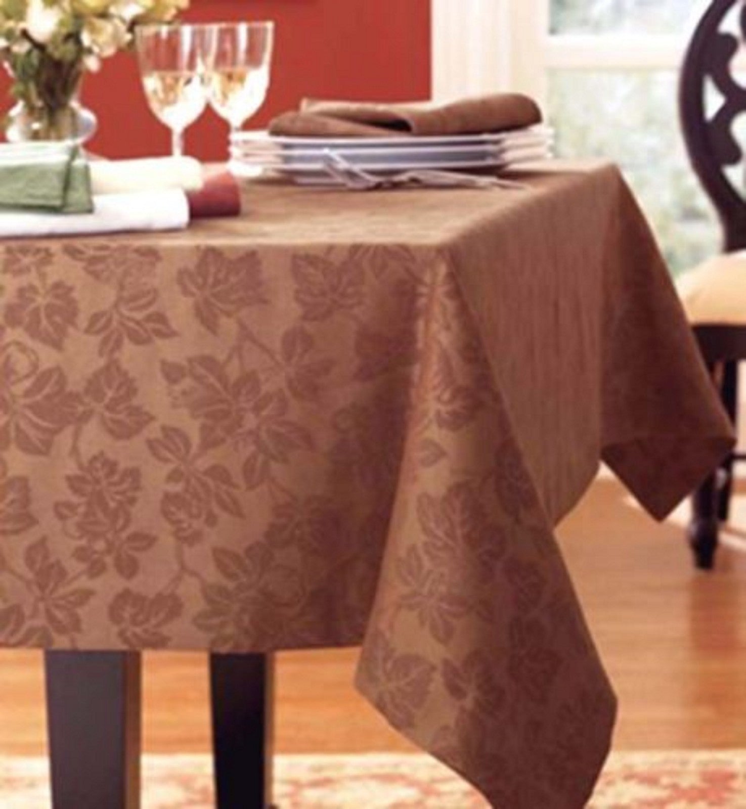 Sferra Taylor Ivory Dinner Napkins Set 4 Floral Jacquard Linen Blend 20"x20" NEW4