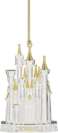 Lenox Disney 2019 Princess Cinderella's Castle Ornament Silver Christmas NEW0