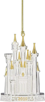Lenox Disney 2019 Princess Cinderella's Castle Ornament Silver Christmas NEW0