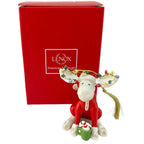 Lenox 2017 Bedtime Moose Ornament Figurine Annual Marcel Pajamas Christmas NEW4