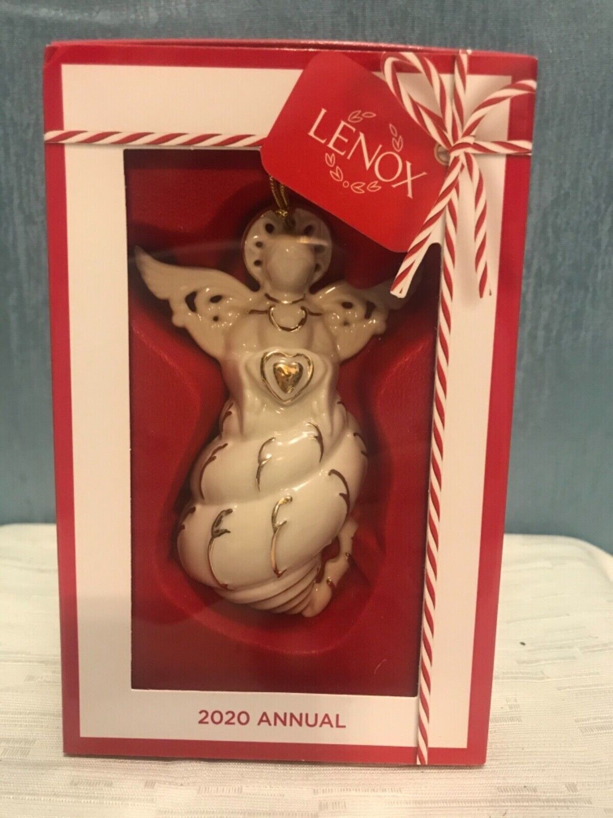 Lenox Angel of the Sea Seashell Figurine Ornament Ocean Heart 2020 Christmas NEW3