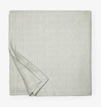 Sferra Veroli Ice Boudoir Sham Textured Tile Motif Cotton Matelassé Italy NEW6