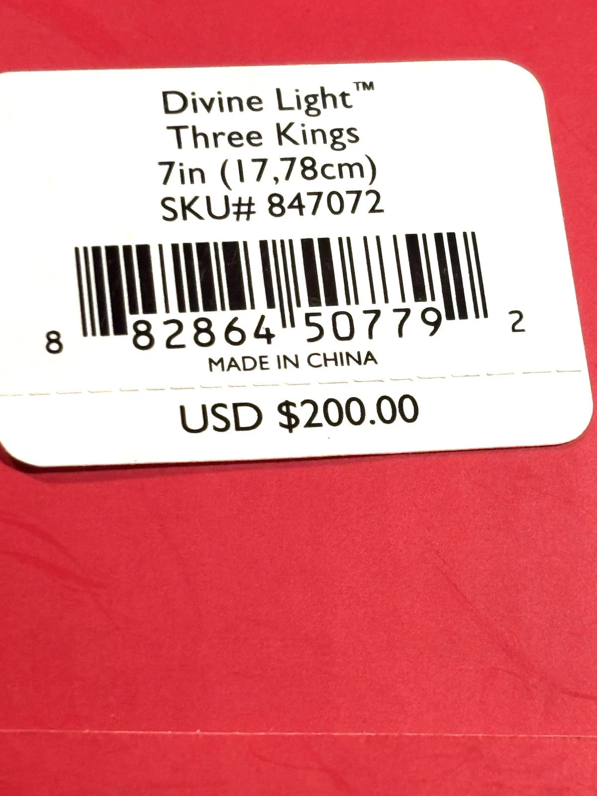 Lenox Divine Light Three Kings Figurines Lighted Nativity Pierced 3 Wise Men NEW12