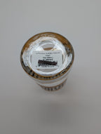 Lenox Wainwright La Rochelle Highball Glasses Set 4 Gold & Platinum Stripes NEW7