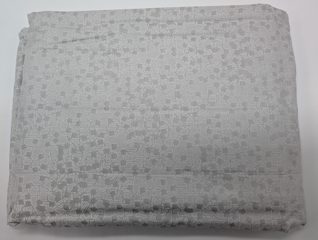 Sferra Catella Grey Euro Sham Squares Cotton Sateen Jacquard Soft Italy NEW13