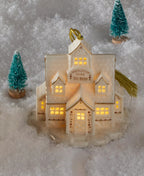 Lenox Mistletoe Park Lighted Ski Shop Figurine Ornament Christmas 2025 NEW0