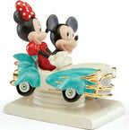 Lenox Disney Mickey & Minnie's Vintage Car Figurine Joy Ride Mouse Showcase NEW3