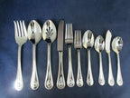 Lenox French Perle 65 PC Flatware Set Service For 12 Stainless 18/10 Beading NEW1