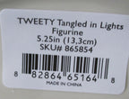 Lenox Tweety Bird Tangled In Lights Figurine Looney Tunes Christmas 5" COA  NEW6