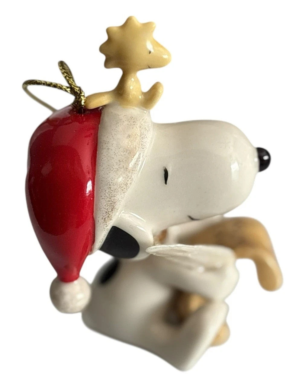 Lenox Peanuts Snoopy's List For Santa Figurine Ornament Woodstock Christmas NEW9