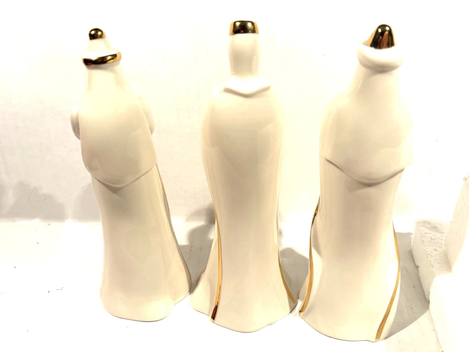 Lenox Divine Light Three Kings Figurines Lighted Nativity Pierced 3 Wise Men NEW13