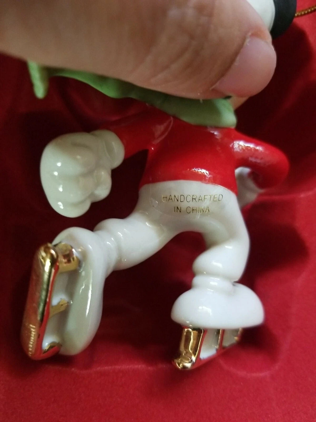 Lenox Disney 2015 Mickey Skating Figurine Ornament Annual Off To The Rink NEW3